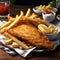 Fish and Chips: Britain\\\'s Beloved Classic Comfort Food Delight