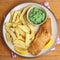 Fish, Chips and Mushy Peas