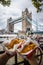 Fish & Chips and Tower Bridge