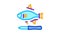 fish cut fin Icon Animation