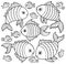 Fish drawings theme image 3