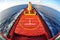 Fish-eye view cargo shipping business