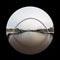 A Fish Eye View of the Gateshead Millennium Bridge