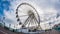 Fish eye view of the iconic Brighton wheel
