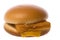 Fish Filet Burger Isolated