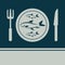 Fish, Fork and Knife icon