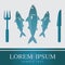 Fish, Fork and Knife icon