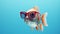 Fish With Glasses: A Narrative-driven Visual Storytelling In Retro Glamor Style