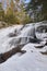 Fish Hatchery Falls in winter