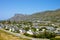 Fish Hoek residential neighborhood, a small sleepy holiday destination in Cape Town