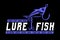 fish hooks fishing lures logo, design template vector illustration. great to use as fishing company logo