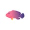 Fish Icon Design Flat