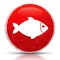 Fish icon metallic grunge abstract red round button illustration