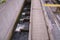 A fish ladder, also known as a fishway, fish pass or fish steps, view from Ballard Locks in Seattle