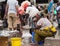 Fish market in Sar es Salaam, Tanzania