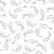 Fish neutral seamless pattern