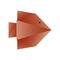 fish origami. Vector illustration decorative design