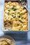 Fish pie mac â€™nâ€™ cheese with cod, carrot & peas