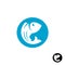 Fish round logo