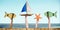 Fish Sailboat Starfish Coconut Buoy Sea Ocean Concept