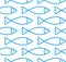 Fish seamless pattern