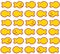 Fish shaped crackers background