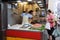 Fish stall, Malaga, Spain.