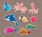 Fish stickers