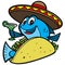 Fish Taco Cartoon