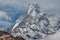 Fish Tail mountain located at Mardi Himal trek at Himalayas