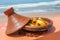 Fish tajine, traditional moroccan dish