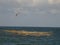 Fish traps with seagull