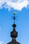 Fish weather vane on the old bridge lock up Bradford on Avon