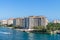 Fisher Island in Miami-Dade County, located on barrier island. , Miami, Southern Florida, US