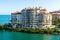Fisher Island in Miami-Dade County, located on barrier island. Miami, Southern Florida, US