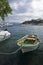 Fisherboat at Kassiopi harbor, Corfu, Greece