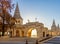 Fisherman Bastion at sunrise, Budapest, Hungary