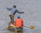 Fisherman in boat