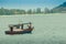 Fisherman boat and the Beautiful seascape view of Kalim beach, t