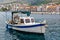 Fisherman Boat Docked at Harbor in Senj