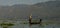 Fisherman on the boat, Inle lake Myanmar