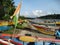 Fisherman boats at Wandoor Beach, Andaman, India