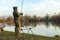 Fisherman doing carp fishing