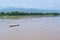 Fisherman fish in the Mekong River