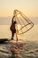 Fisherman on Inle Lake, Shan, Myanmar