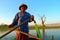 Fisherman in Myanmar