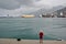 Fisherman at the port of Salerno