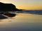 fisherman\\\'s on the beach at sunrise - Garden Route, South Africa