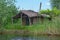 Fisherman`s house in Danube Delta