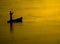 Fisherman silhouette at Sunset